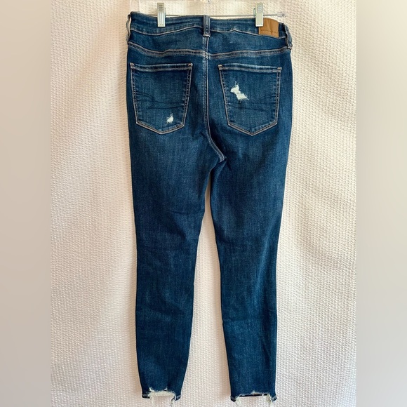 American Eagle Women’s Blue Jegging Jeans Size: 8 - Picture 2 of 7